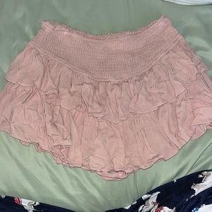 Adorable, Fluffy Pink Skort
